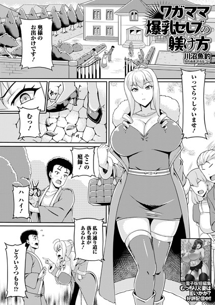 単話-【ワガママ爆乳セレブの躾け方】川沼魚釣