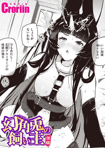 ファンタジー-【幻角兎の飼い主 後編】Croriin