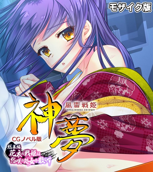 単行本-【風雷戦姫 神夢 CGノベル版 総集編 〜花衣の戦姫は愁嘆の処女を散らす〜 モザイク版】大人のSEXY絵本