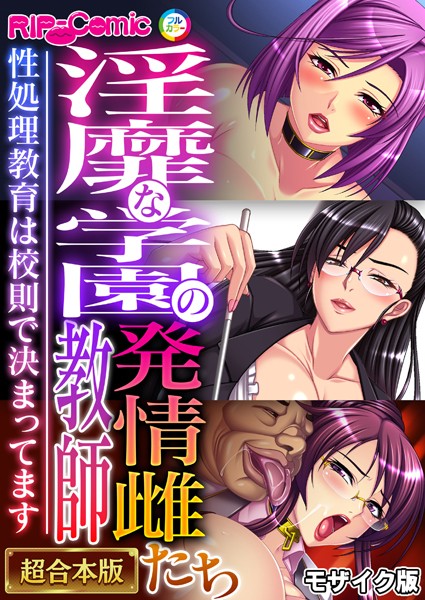 単行本-【淫靡な学園の発情雌教師たち 〜性処理教育は●則で決まってます〜【超合本シリーズ】 モザイク版】BENETTY