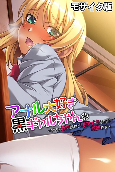 単行本-【アナル大好き黒ギャルちゃん 〜アタシ、SM調教でガチイキしちゃう変態です〜 モザイク版】大人のSEXY絵本