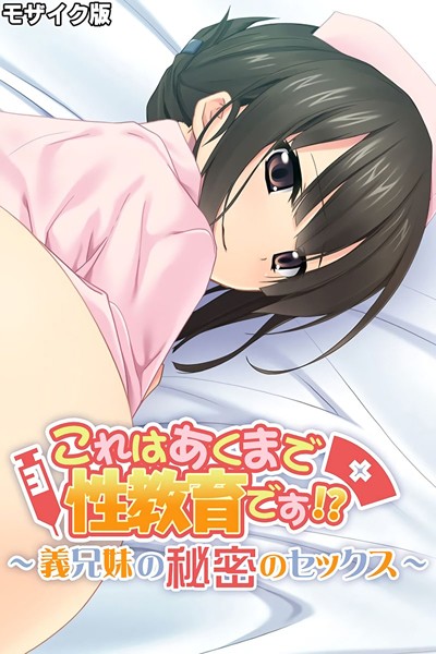 単行本-【これはあくまで性教育です！？ 〜義兄妹の秘密のセックス〜 モザイク版】大人のSEXY絵本