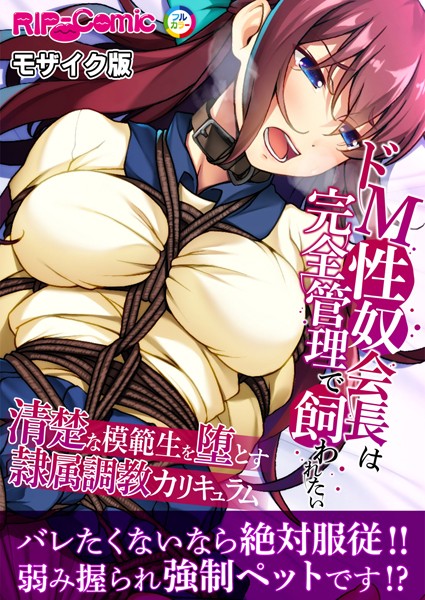 単行本-【ドM性奴会長は完全管理で飼われたい 〜清楚な模範生を堕とす隷属調教カリキュラム〜 モザイク版】BENETTY