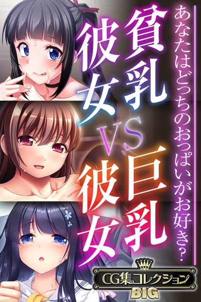 単行本-【貧乳彼女 VS 巨乳彼女〜あなたはどっちのおっぱいがお好き？〜【CG集コレクションBIG】】大人のSEXY絵本