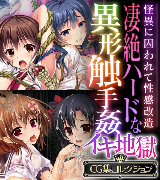 単行本-【凄絶ハードな異形触手姦イキ地獄 〜怪異に囚われて性感改造〜【CG集コレクション】】大人のSEXY絵本