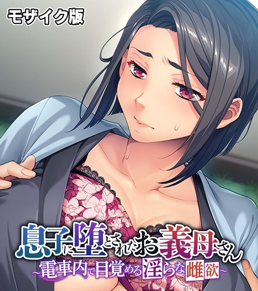 単行本-【息子に堕とされたお義母さん 〜電車内で目覚める淫らな雌欲〜 モザイク版】大人のSEXY絵本