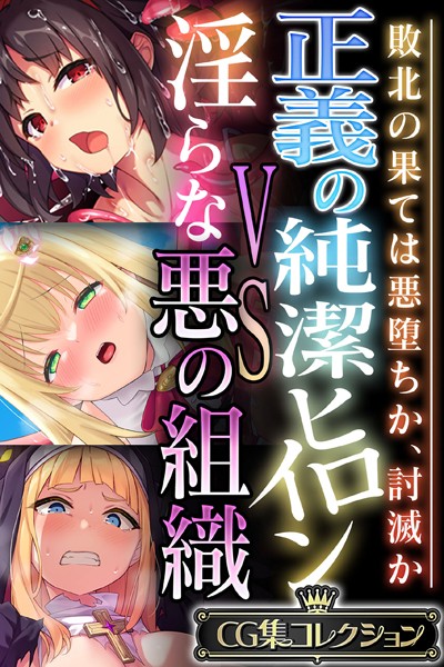 単行本-【正義の純潔ヒロインVS淫らな悪の組織 〜敗北の果ては悪堕ちか、討滅か〜【CG集コレクション】】大人のSEXY絵本