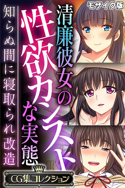 フルカラー-【清廉彼女の性欲カンストな実態 〜知らぬ間に寝取られ改造〜【CG集コレクション】 モザイク版】大人のSEXY絵本