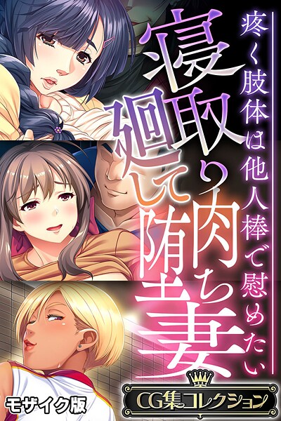 フルカラー-【寝取り廻して肉堕ち妻 〜疼く肢体は他人棒で慰めたい〜【CG集コレクション】 モザイク版】大人のSEXY絵本