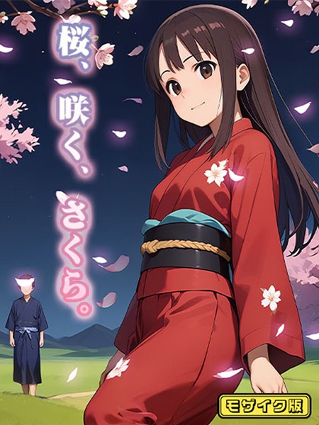 フルカラー-【桜、咲く、さくら。 モザイク版】にゃぷそでぃ